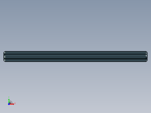 乐高机械组车桥-3707 Black Technic Axle 8.STEP前视缩略图