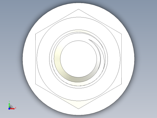 螺栓和螺母-M5 X 0.8前视缩略图
