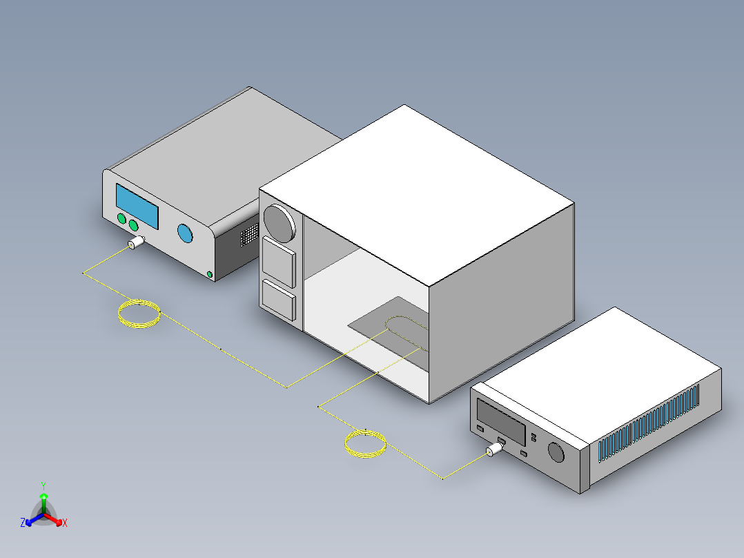 信号源正等轴测图