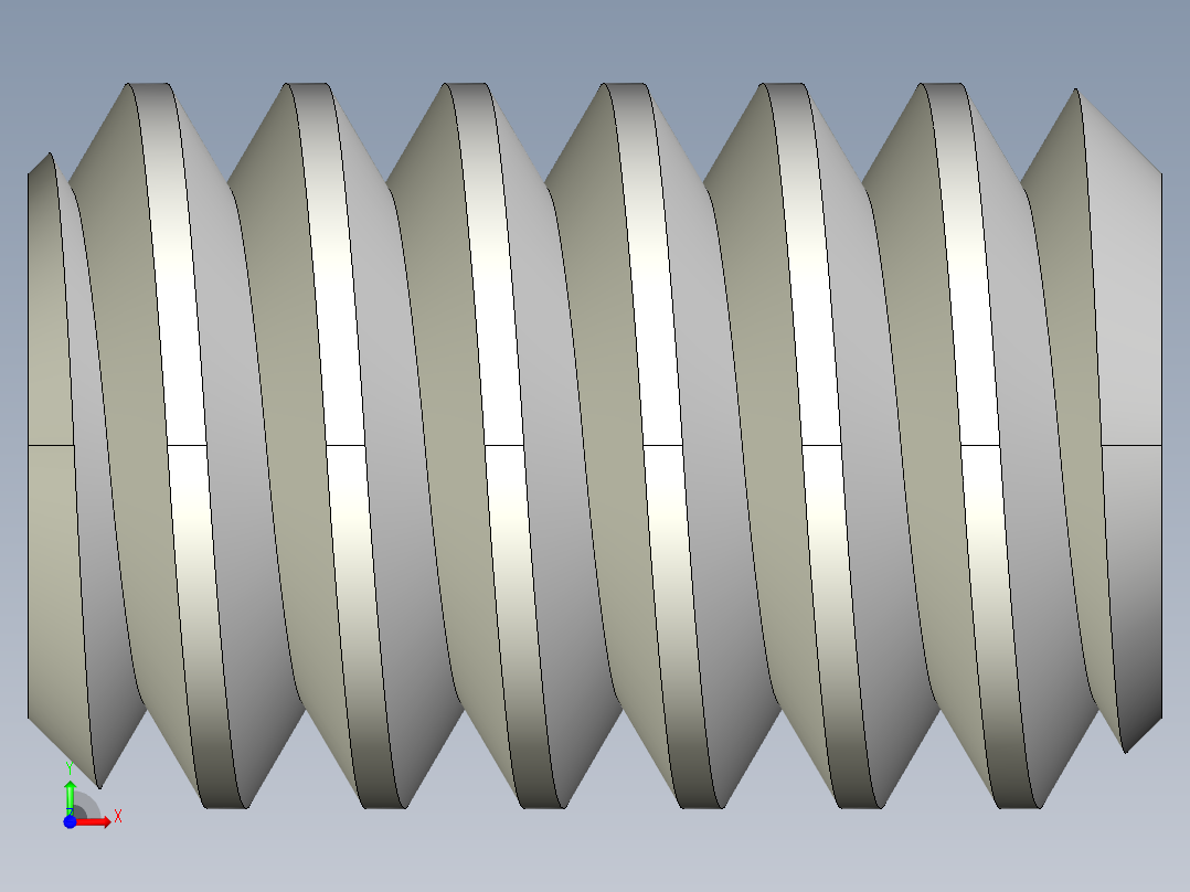 DIN 913-ISO 4026 固定螺钉-M1.6 L=2.5.STEP前视图