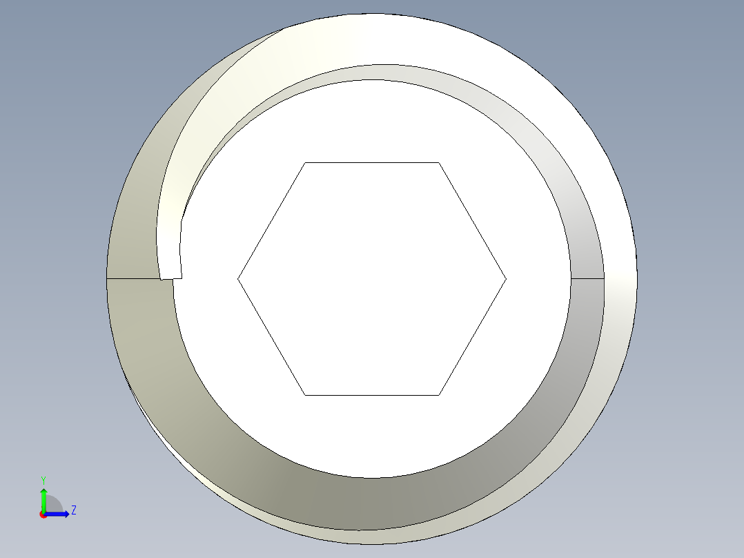 DIN 913-ISO 4026 固定螺钉-M1.6 L=2.5.STEP左视图