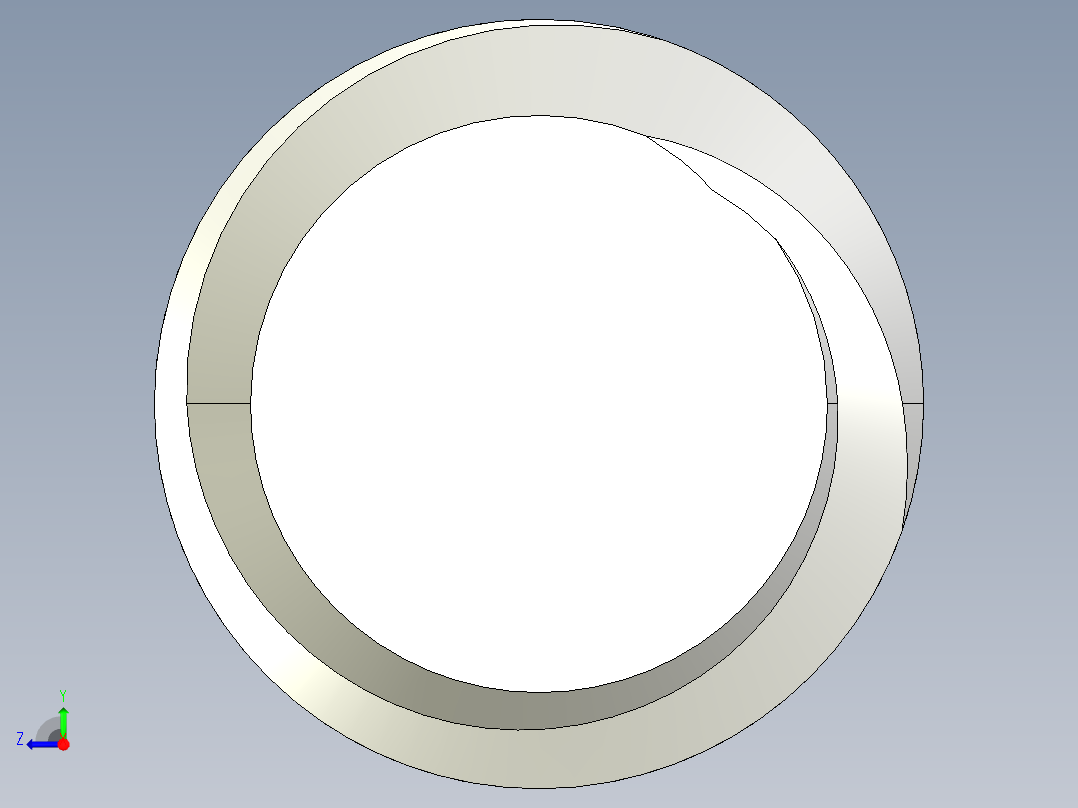 DIN 913-ISO 4026 固定螺钉-M1.6 L=2.5.STEP右视图