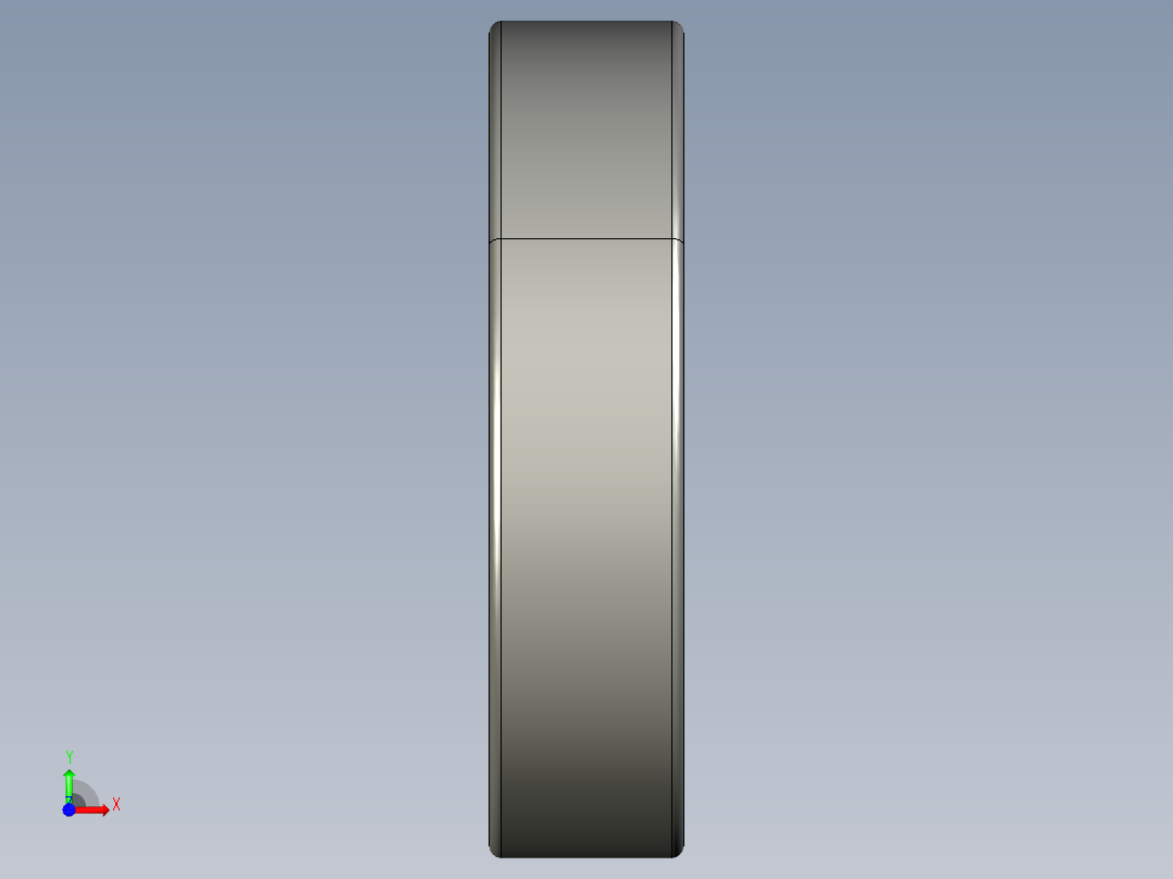 深沟球轴承6422前视图