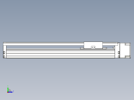 TPA-KNR-86E-1605C-L300A1-MR-HC40-N3线性模块铝制底座左视缩略图