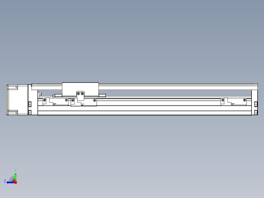 TPA-KNR-86E-1605C-L300A1-MR-HC40-N3线性模块铝制底座右视缩略图