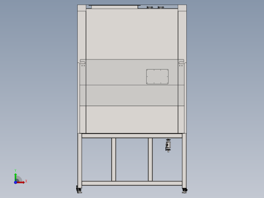 二级A2生物安全柜sw18可编辑前视缩略图
