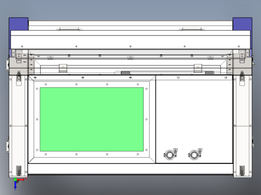 二级A2生物安全柜sw18可编辑俯视缩略图