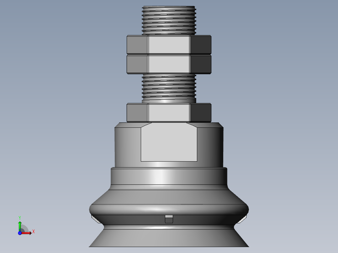 重载型风琴吸盘 ZPT系列 6款前视图
