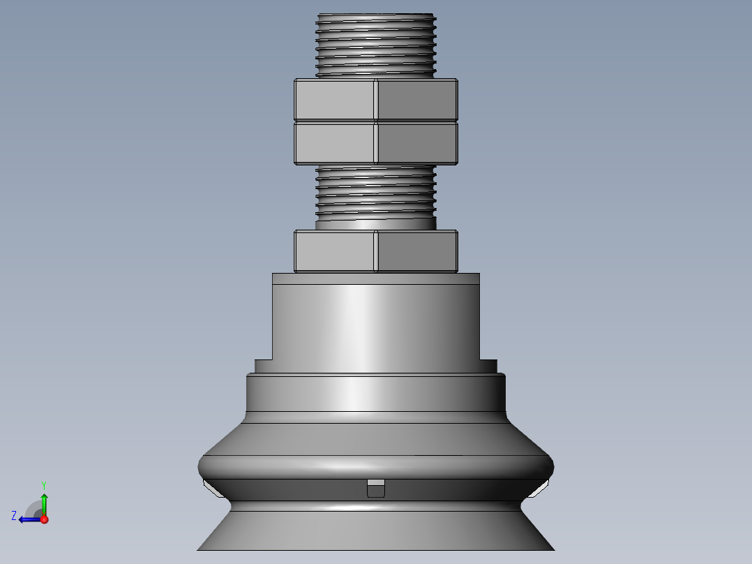 重载型风琴吸盘 ZPT系列 6款右视图