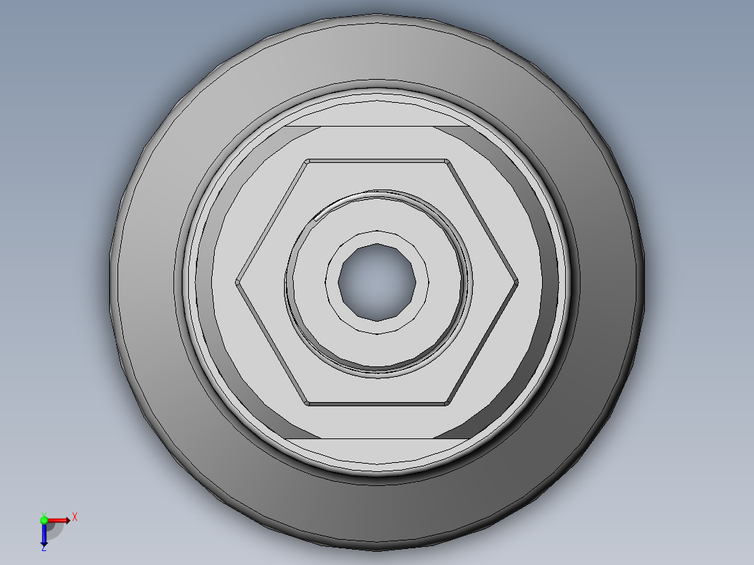 重载型风琴吸盘 ZPT系列 6款俯视图