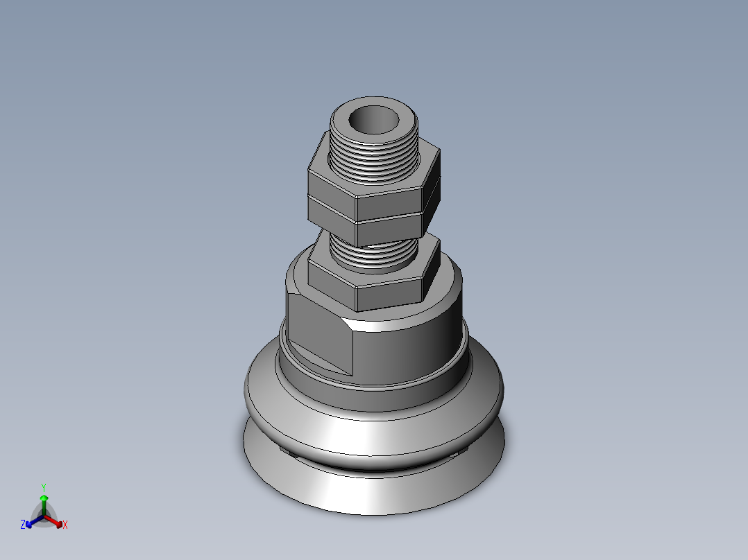重载型风琴吸盘 ZPT系列 6款正等轴测图