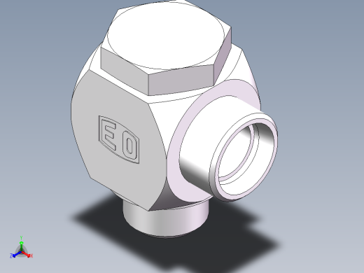 高压铰接式90度接头、1CI-30-B12