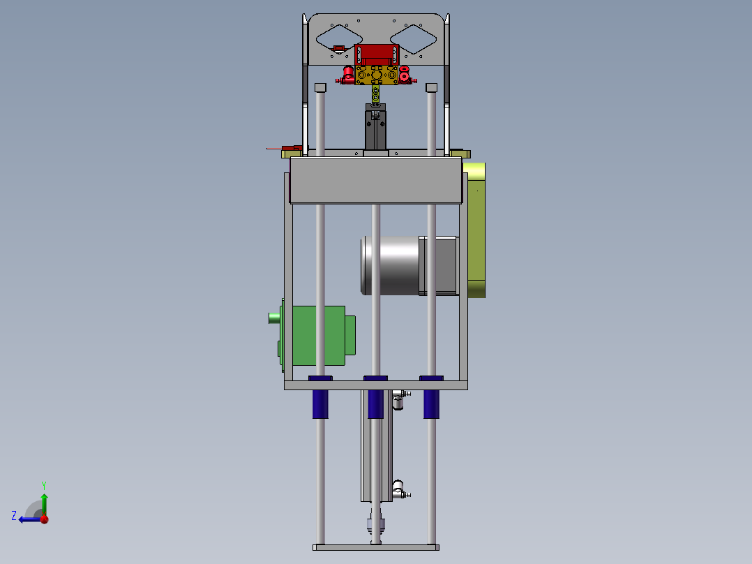 T700 电路板自动分板机右视图
