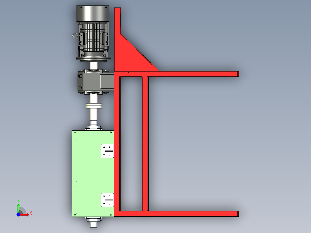 B3003828-碎纸机前视图
