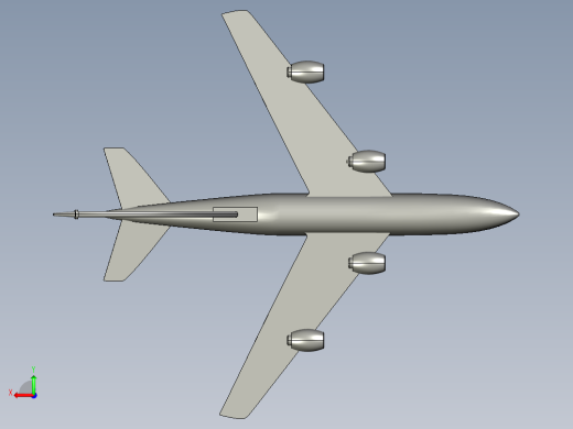 波音KC-135空中加油机后视缩略图