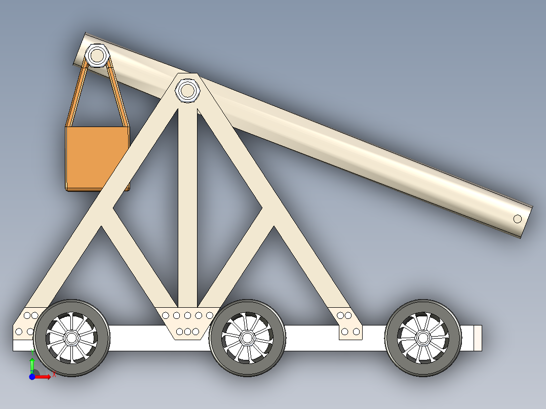 B2004716-投石机前视图