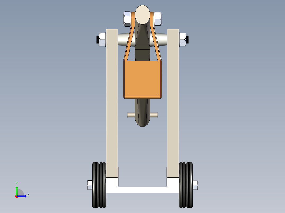 B2004716-投石机左视图