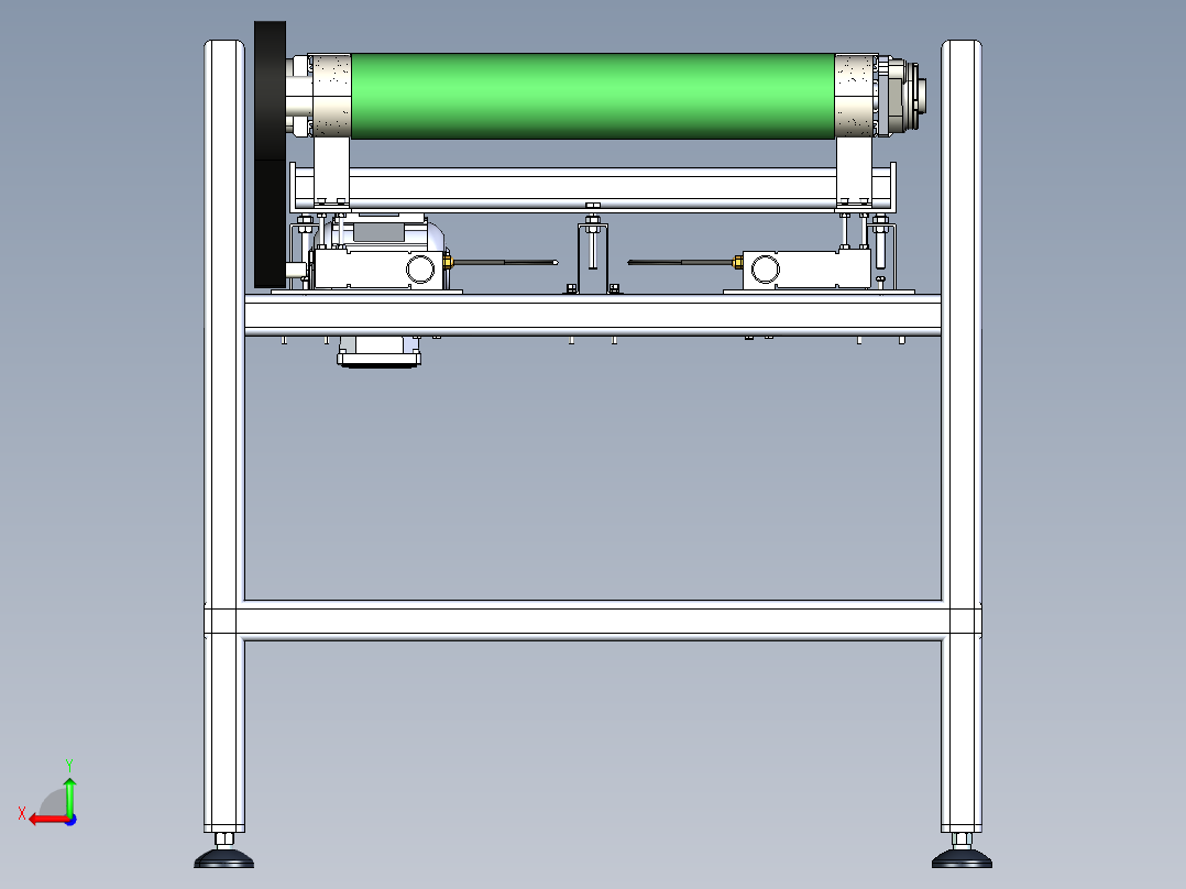 检重秤设计后视图