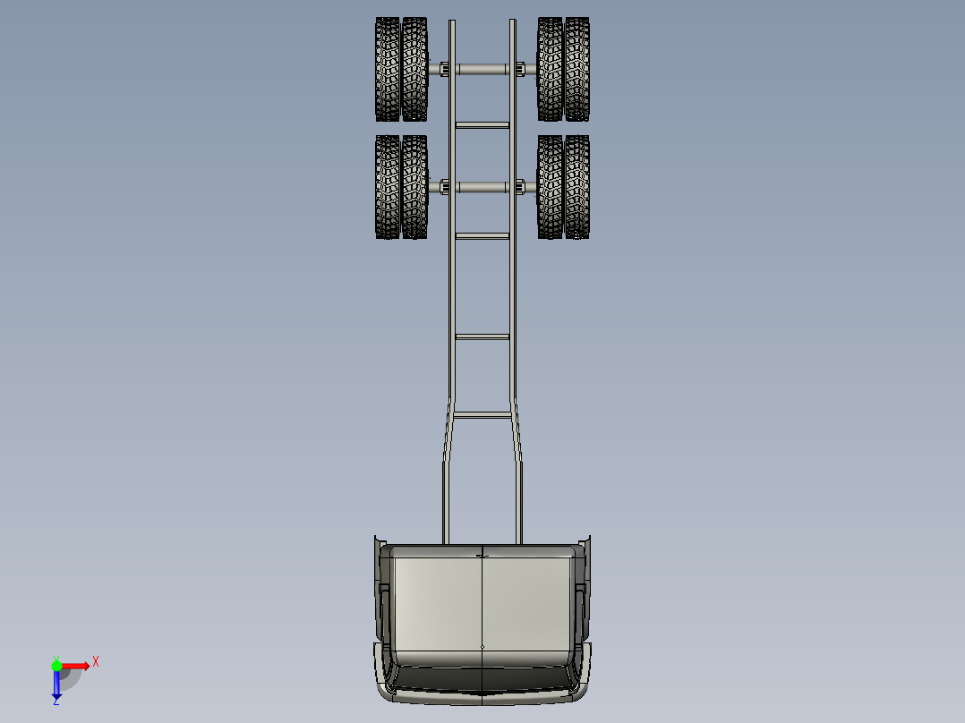 6x6-MercedesActross6x6Truck俯视图