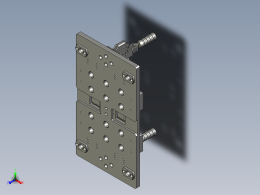 芯包定位夹具装配体