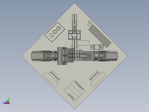 魔方还原自动复原机器人右视缩略图