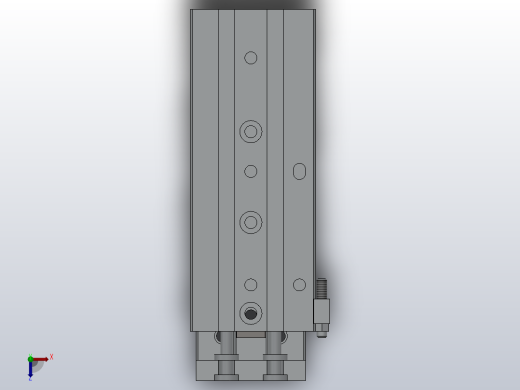 气动滑台HMXQ6系列[HMXQ6-40AS]俯视缩略图