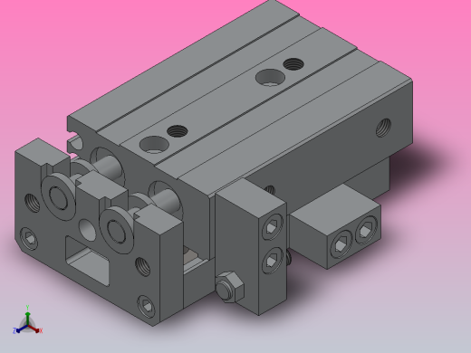 气动滑台HMXS12系列[HMXS12-20AS]