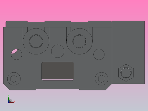 气动滑台HMXS12系列[HMXS12-20AS]前视缩略图