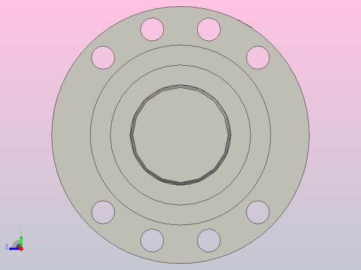 DKFZD4025-5滚珠丝杆3D模型右视缩略图