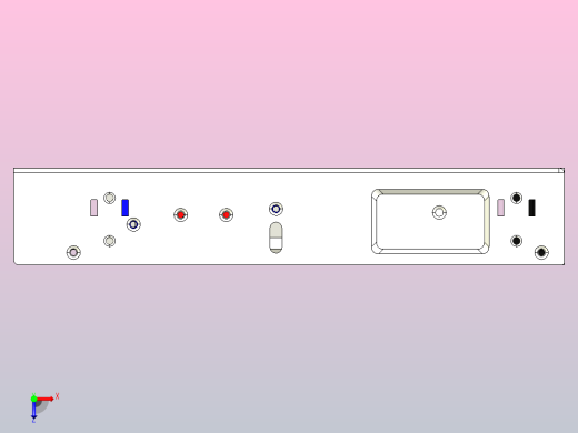 明纬开关电源适配器变压器RSP-500-5俯视缩略图