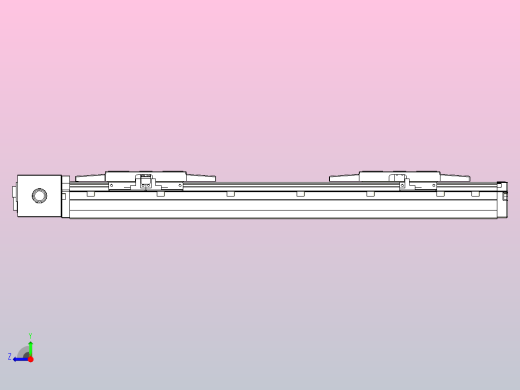 皮带直线轴双滑块型TPA-GCBS-120-P70-L75-DR-M20-N3右视缩略图
