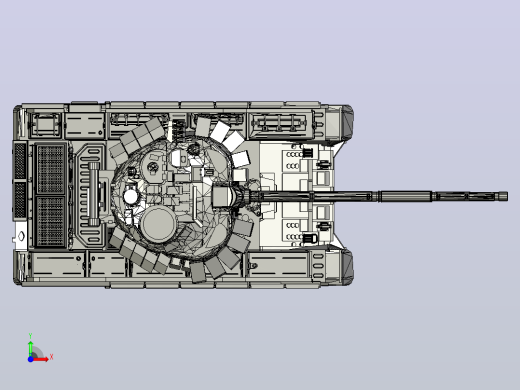 T-72B3坦克前视缩略图