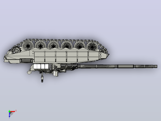 T-72B3坦克俯视缩略图