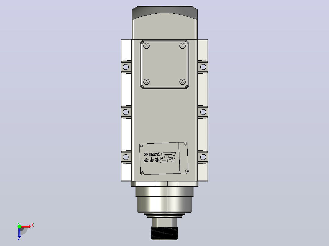 JTH1090B-S18P6.0-ER32-(带边47安装孔)木工钻铣电主轴俯视图