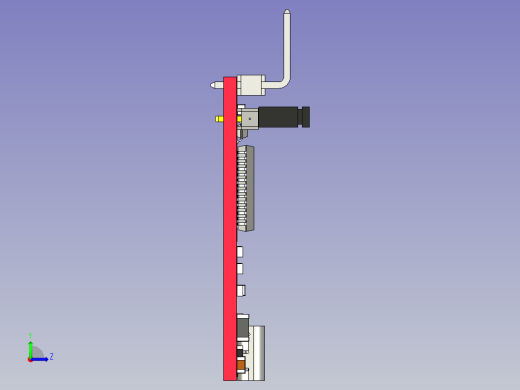 USB C FTDI FT232RL TTL 串行适配器左视缩略图