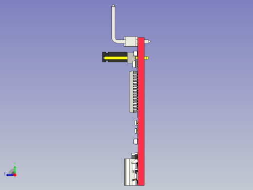 USB C FTDI FT232RL TTL 串行适配器右视缩略图