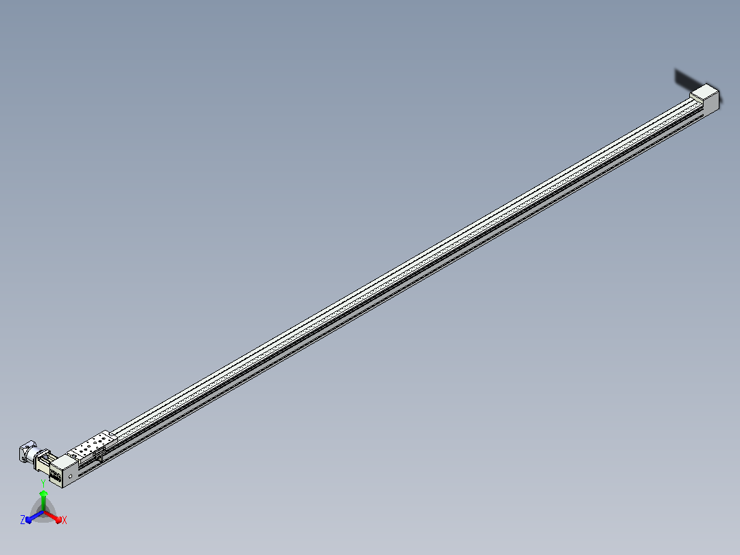 带式直线轴半闭式TPA-ONB-60-140-L2850-DL-J60-N3主视图