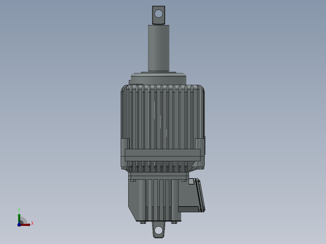 电力液压推动器MYT2-125／10 W.UL.DL.C.H.S前视图