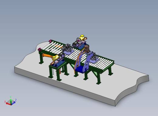 发动机缸体制造流水线