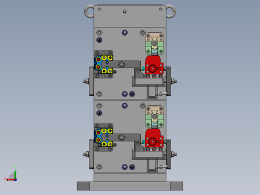 阀体夹具后视缩略图