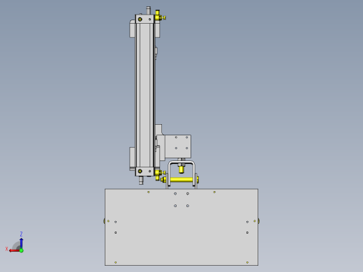 自动卷帘机构后视缩略图