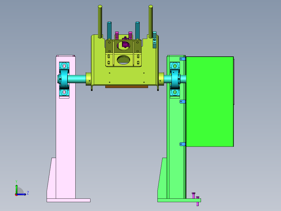 K3446-翻转机左视图