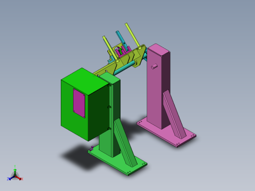 K3446-翻转机正等轴测缩略图