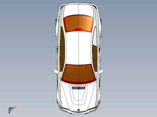 BMW-e46-m3汽车三维俯视缩略图