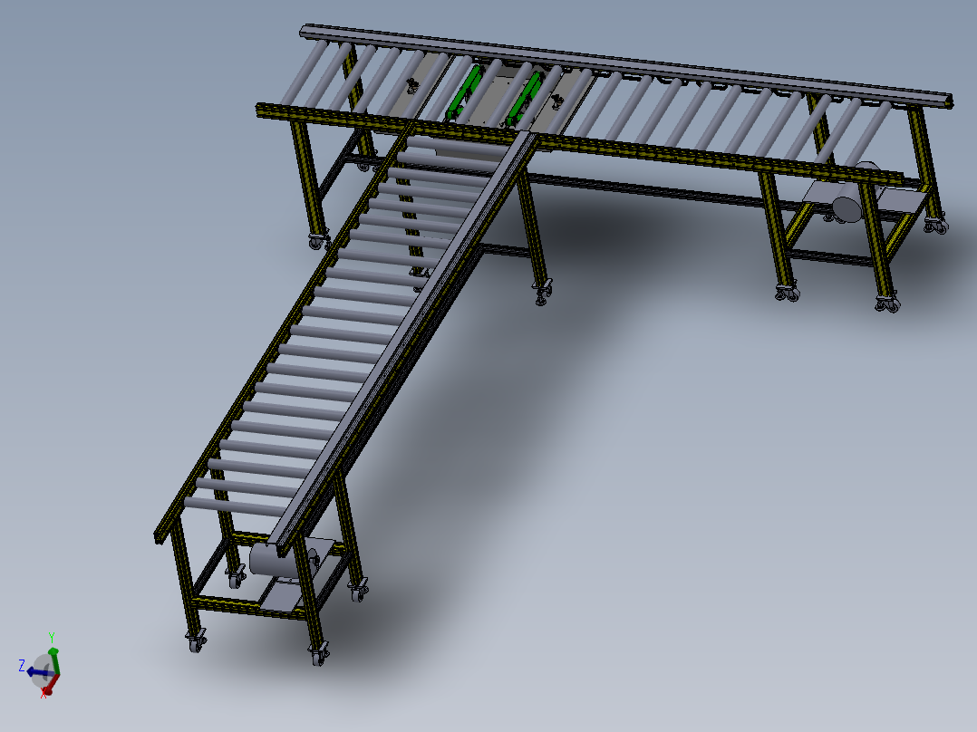 G198 滚筒线体（带阻挡移载机构）SW10