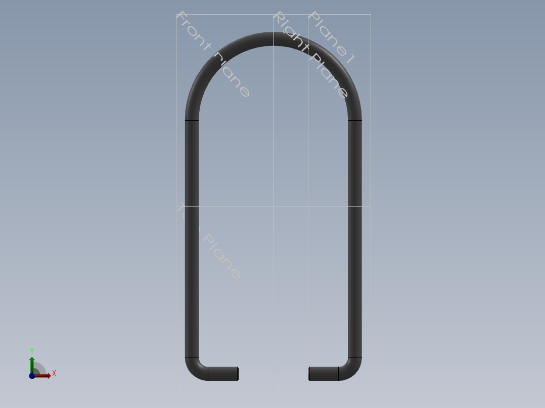 旋转缸式发动机设计前视图