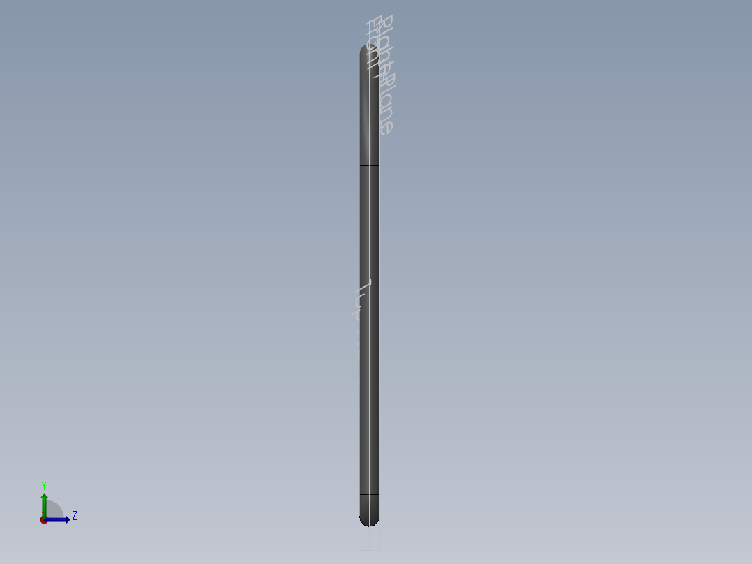 旋转缸式发动机设计左视图