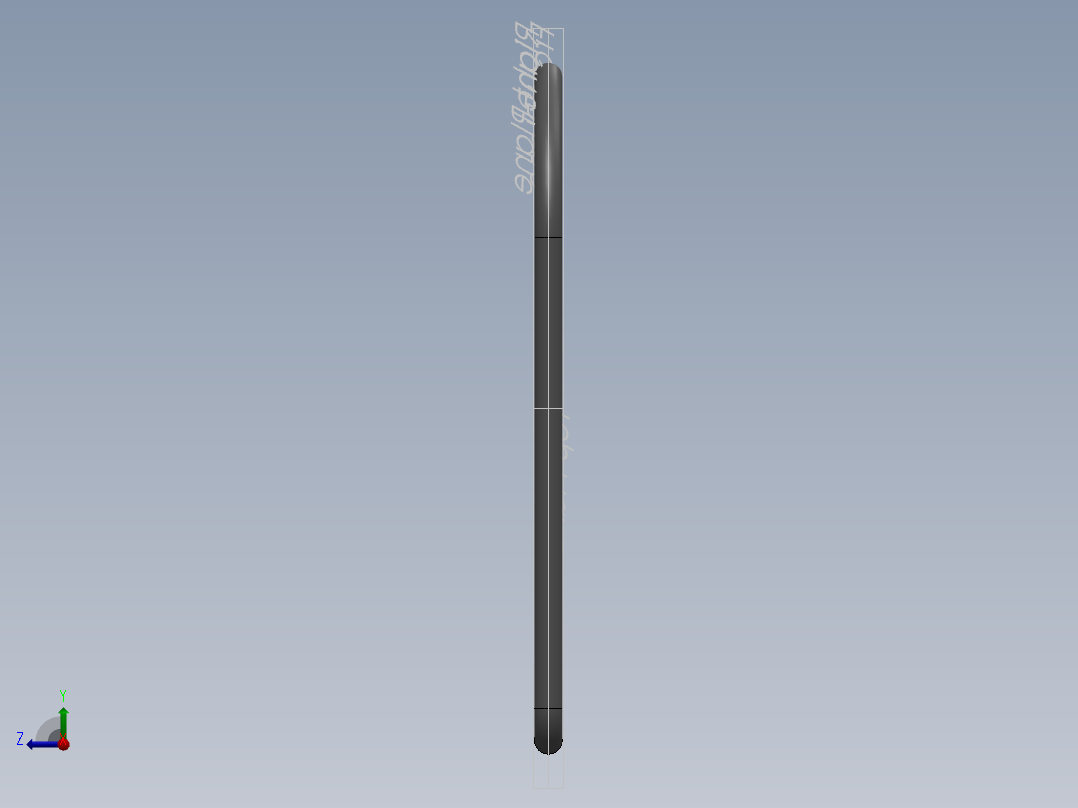 旋转缸式发动机设计右视图