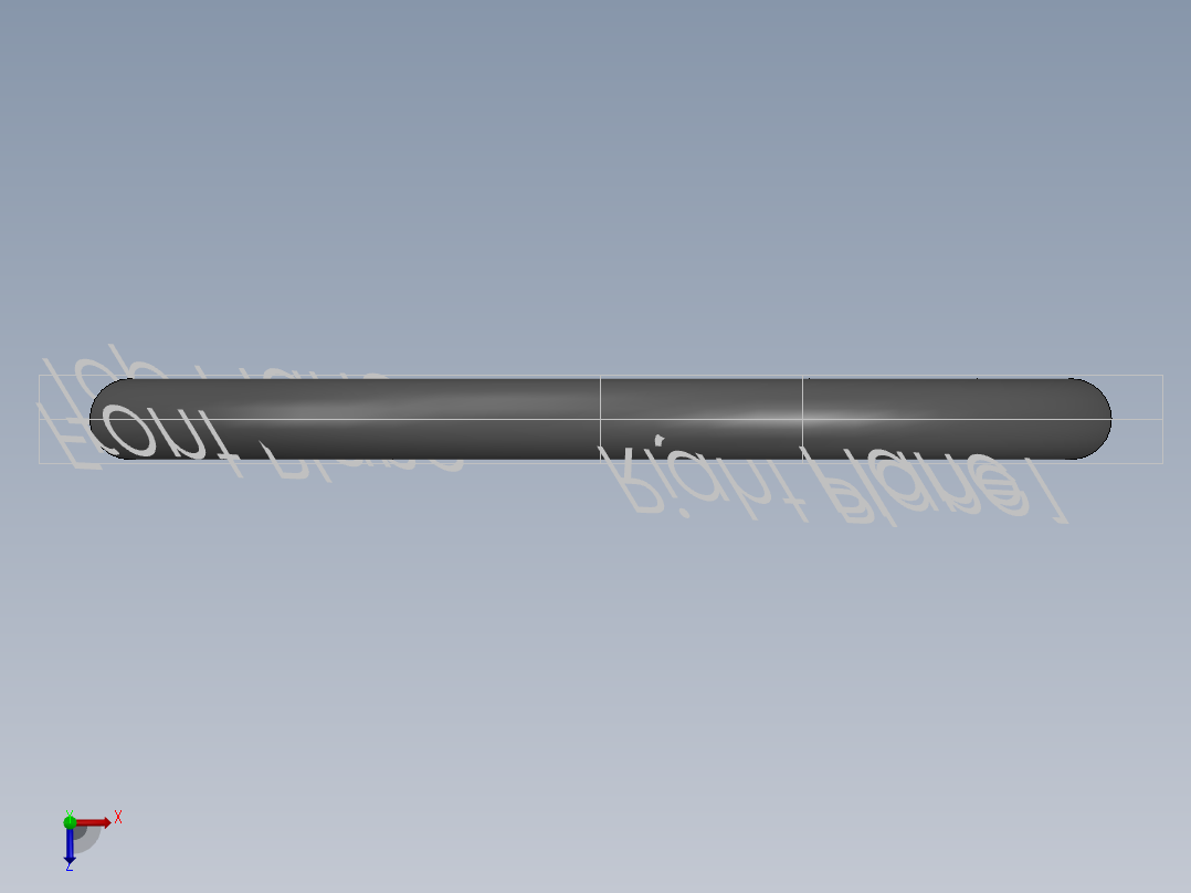 旋转缸式发动机设计俯视图