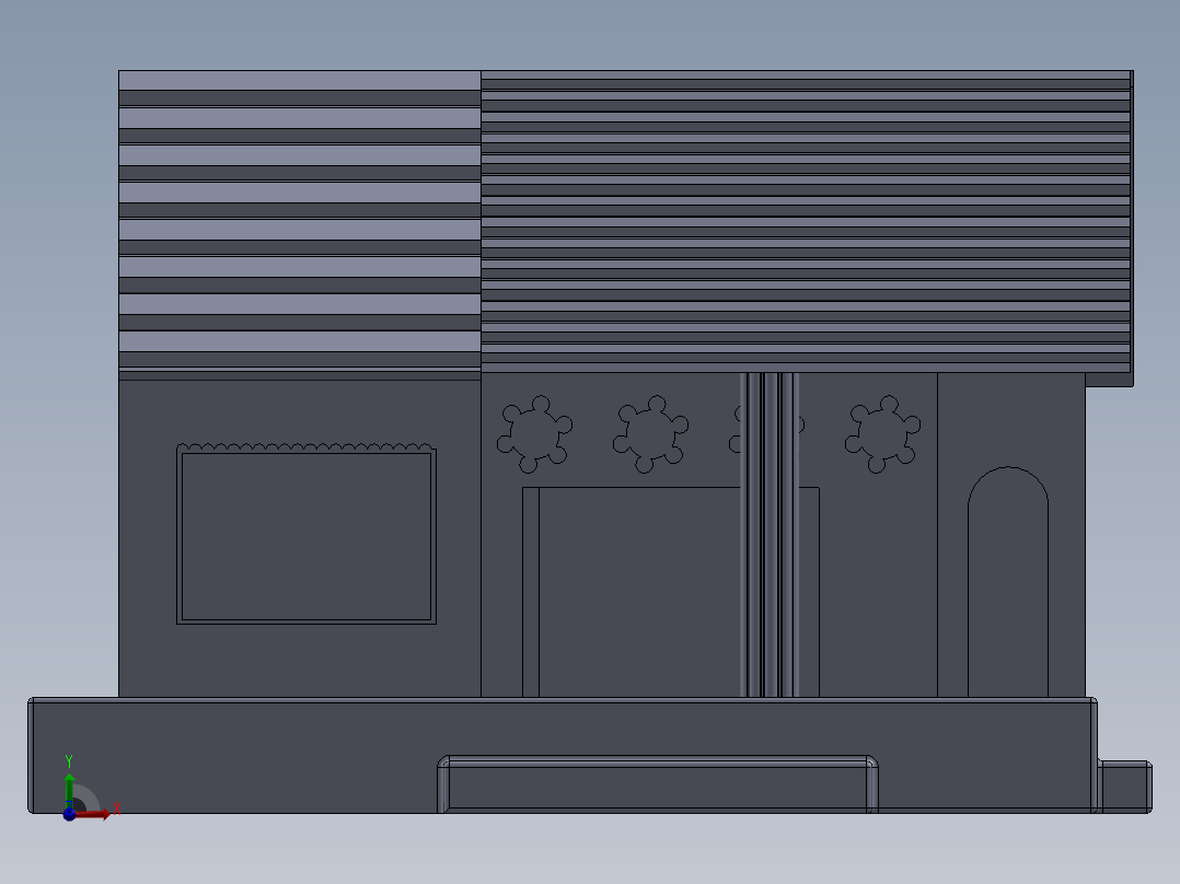 房子设计效果图前视图